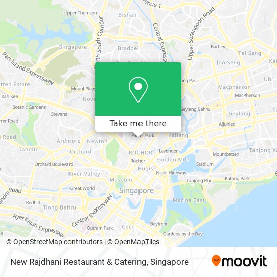 New Rajdhani Restaurant & Catering map