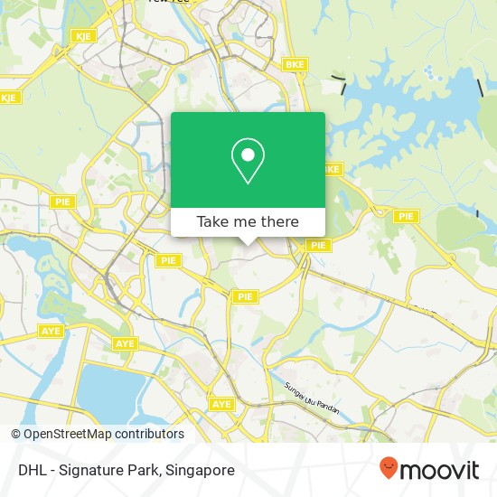 DHL - Signature Park地图