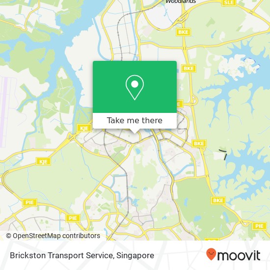 Brickston Transport Service map