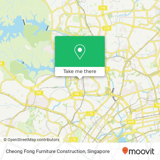 Cheong Fong Furniture Construction map