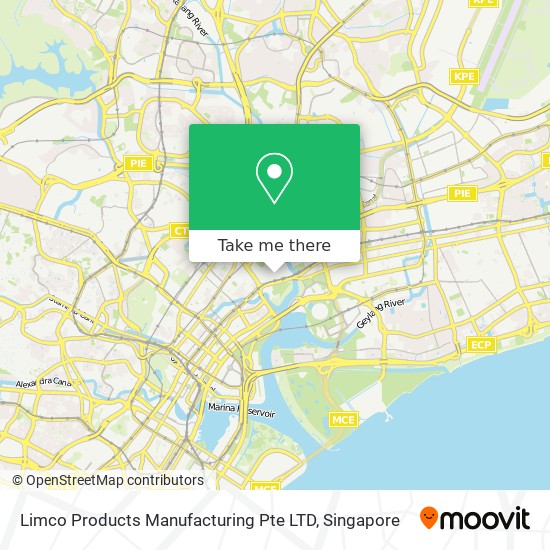 Limco Products Manufacturing Pte LTD map