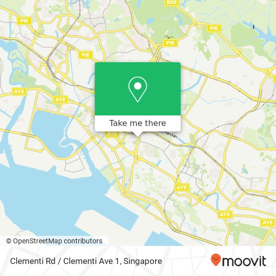 Clementi Rd / Clementi Ave 1地图