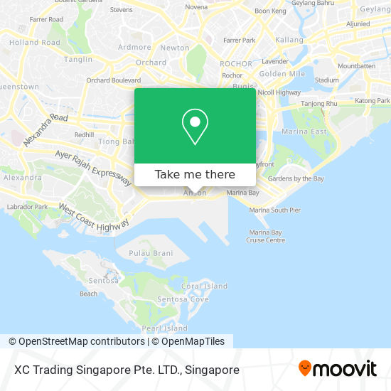 XC Trading Singapore Pte. LTD. map