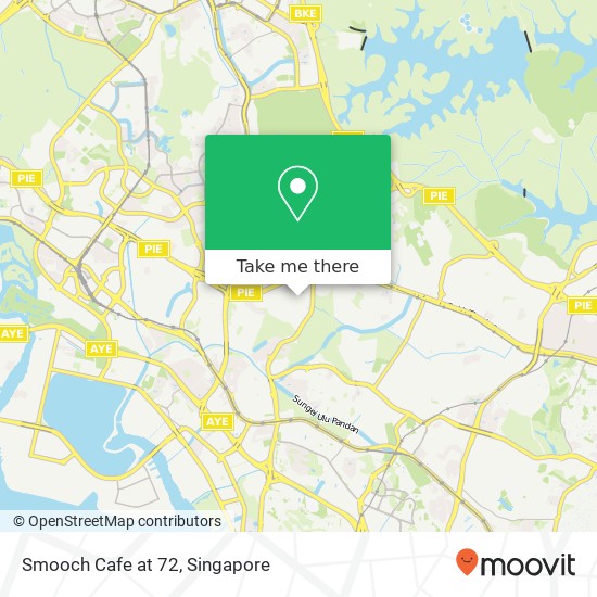 Smooch Cafe at 72地图