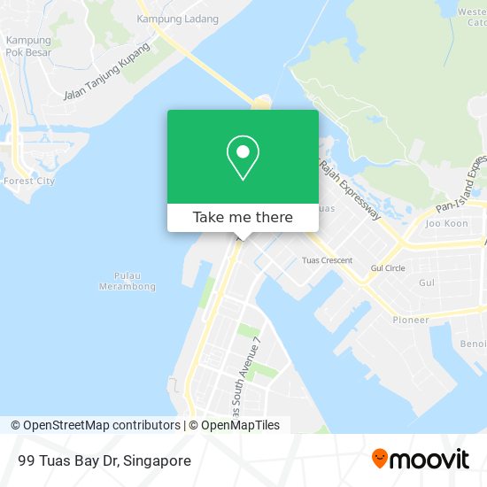 99 Tuas Bay Dr map