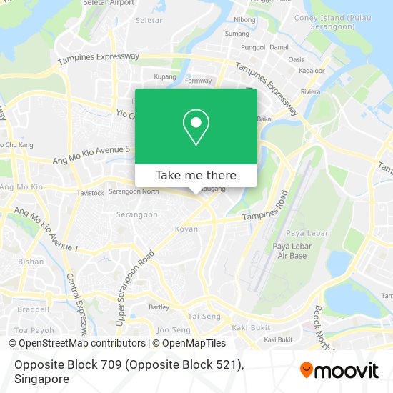 Opposite Block 709 (Opposite Block 521) map