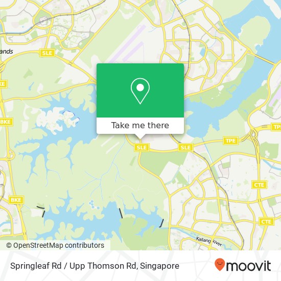 Springleaf Rd / Upp Thomson Rd map