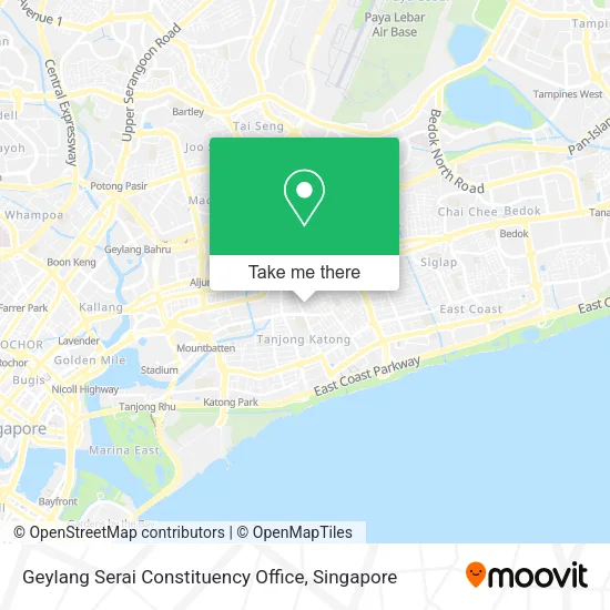 Geylang Serai Constituency Office map