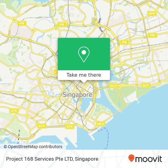 Project 168 Services Pte LTD map