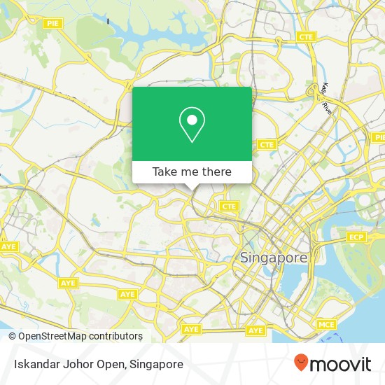 Iskandar Johor Open map