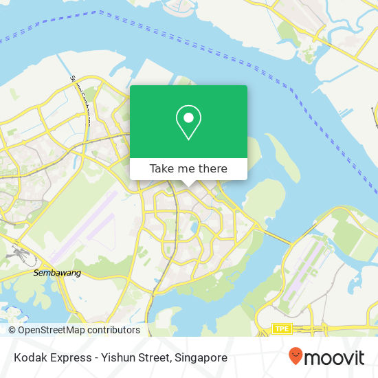 Kodak Express - Yishun Street map