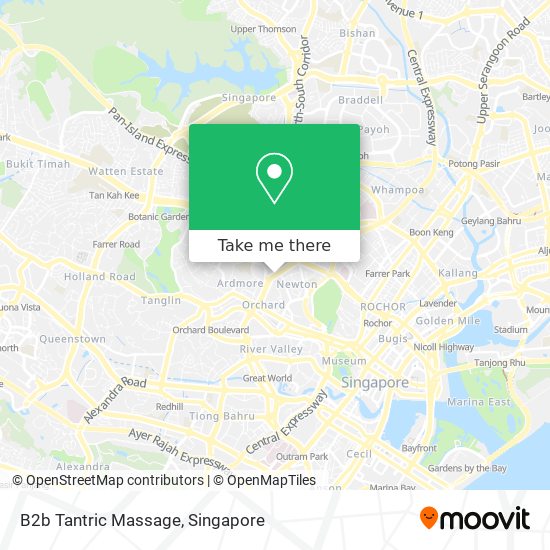B2b Tantric Massage map