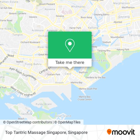 Top Tantric Massage Singapore地图