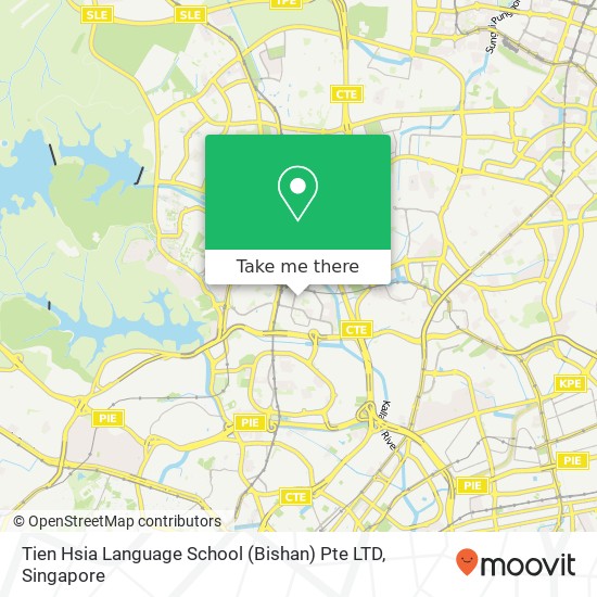 Tien Hsia Language School (Bishan) Pte LTD地图