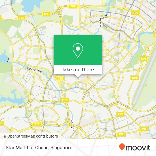 Star Mart Lor Chuan map