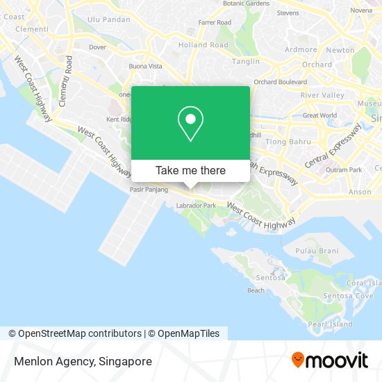 Menlon Agency map