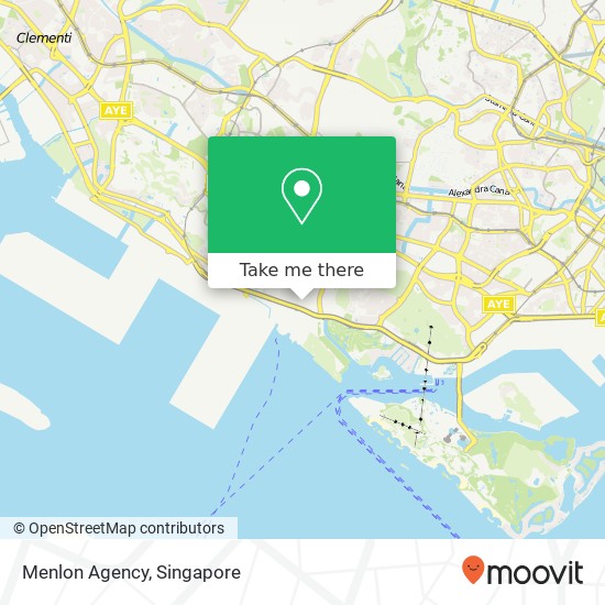 Menlon Agency map