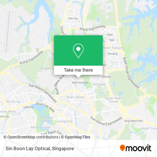 Sin Boon Lay Optical地图