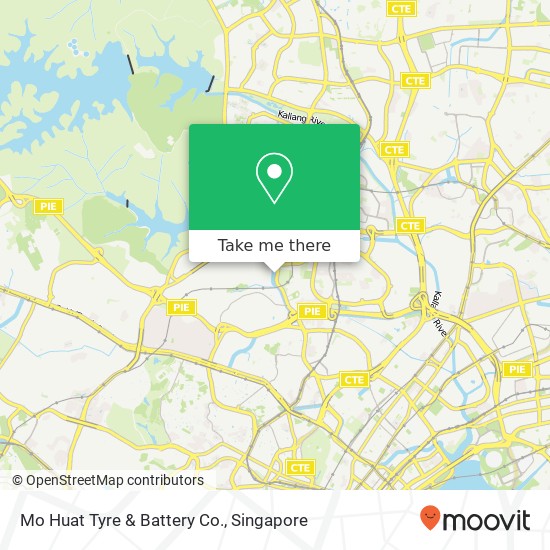 Mo Huat Tyre & Battery Co.地图