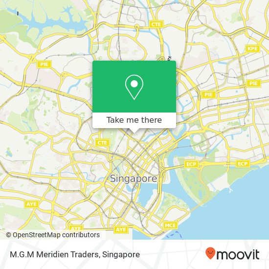 M.G.M Meridien Traders map