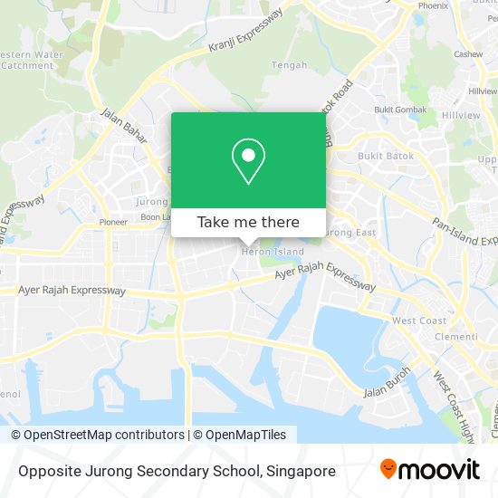 Opposite Jurong Secondary School map