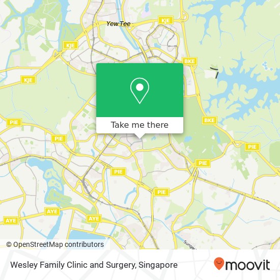 Wesley Family Clinic and Surgery map