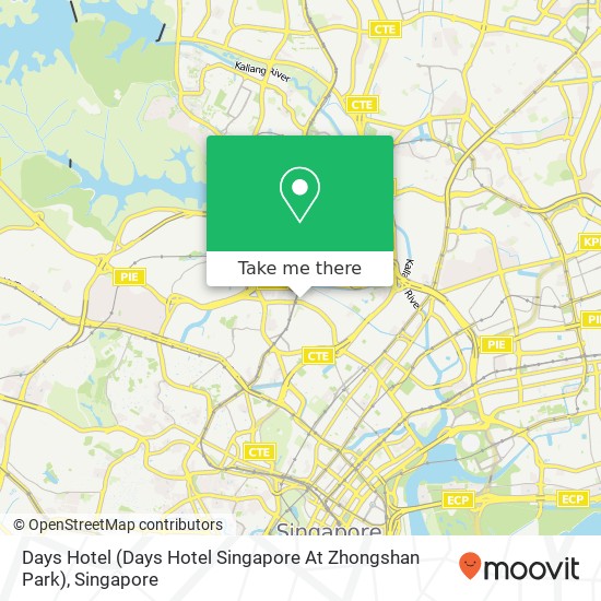 Days Hotel (Days Hotel Singapore At Zhongshan Park) map