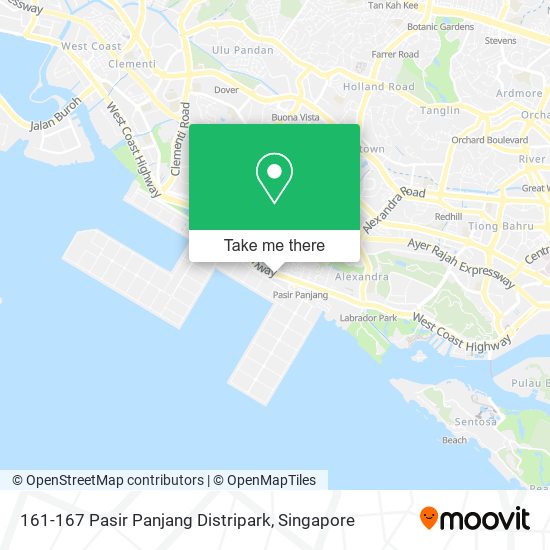 161-167 Pasir Panjang Distripark map