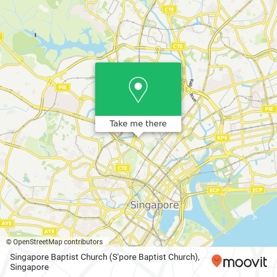 Singapore Baptist Church (S'pore Baptist Church)地图