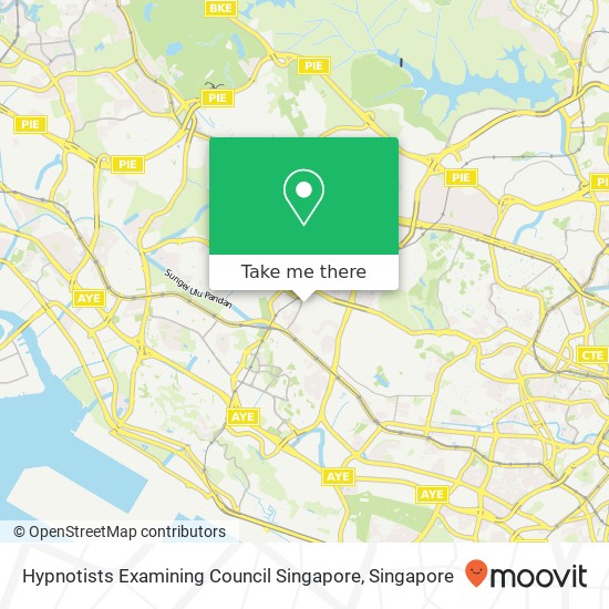 Hypnotists Examining Council Singapore map