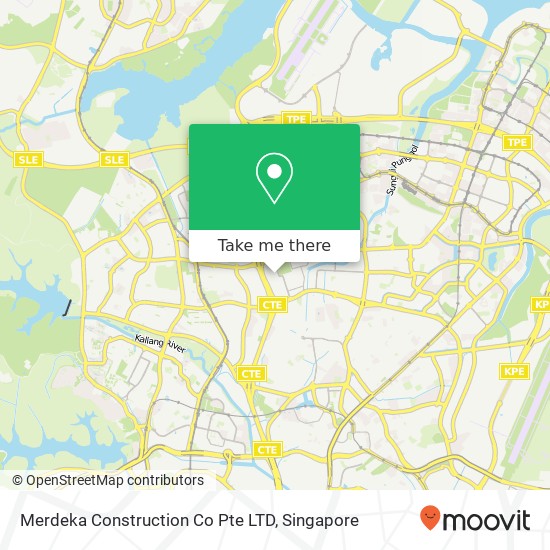 Merdeka Construction Co Pte LTD map