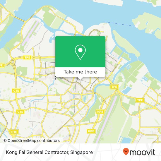 Kong Fai General Contractor map