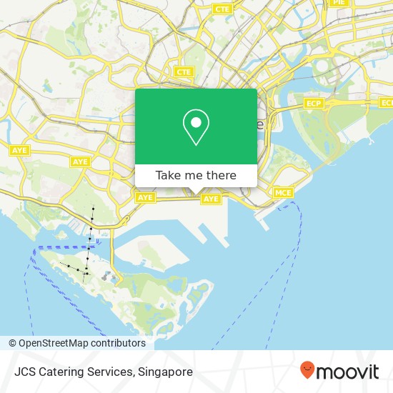 JCS Catering Services map