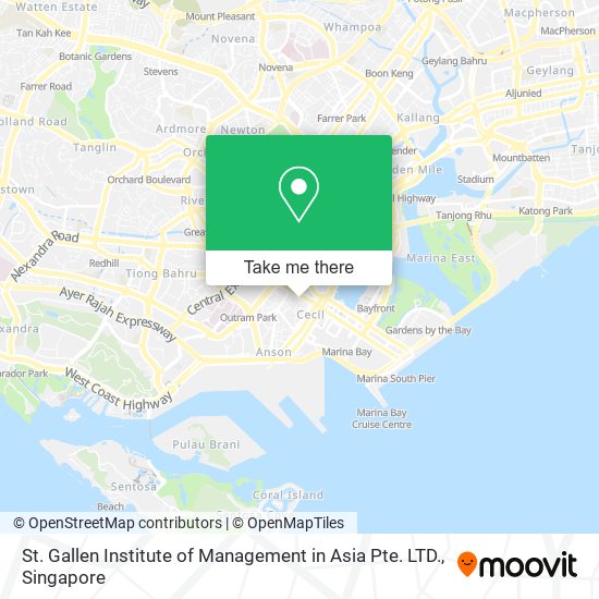 St. Gallen Institute of Management in Asia Pte. LTD. map