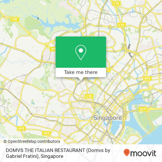 DOMVS THE ITALIAN RESTAURANT (Domvs by Gabriel Fratini) map