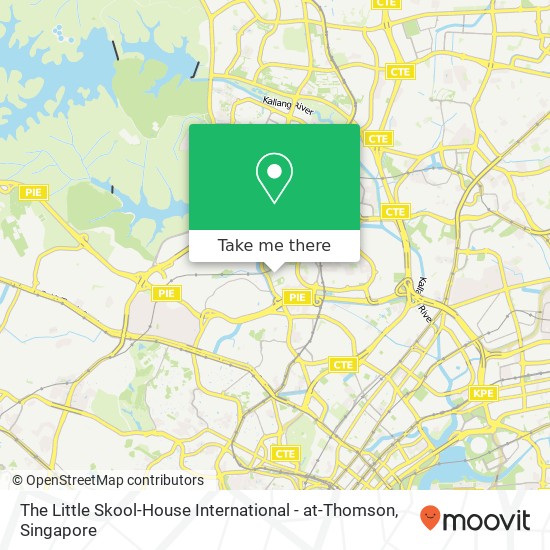 The Little Skool-House International - at-Thomson map