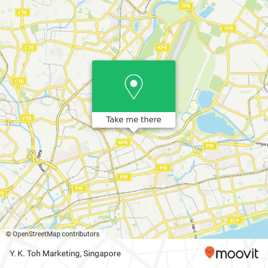 Y. K. Toh Marketing map