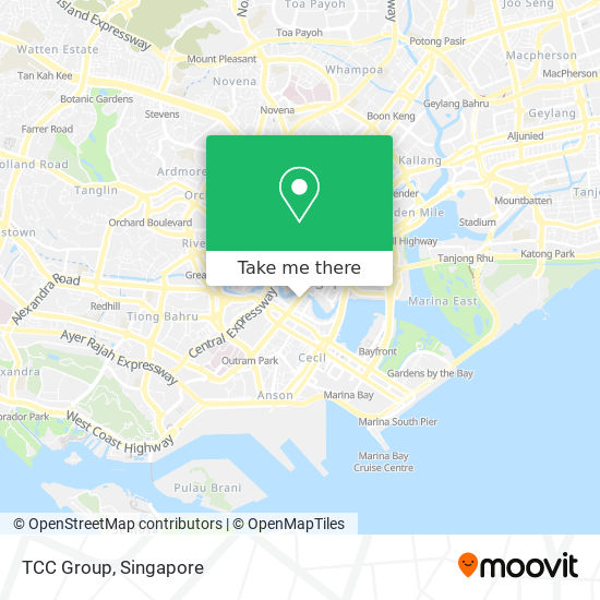 TCC Group map