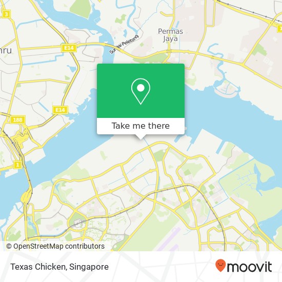 Texas Chicken地图