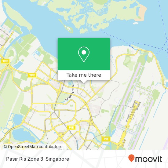 Pasir Ris Zone 3 map
