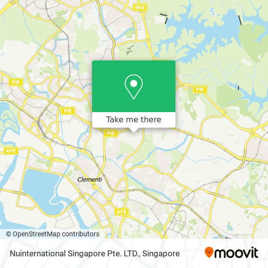 Nuinternational Singapore Pte. LTD.地图