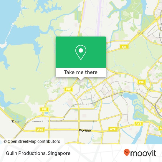 Gulin Productions map