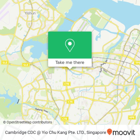 Cambridge CDC @ Yio Chu Kang Pte. LTD.地图