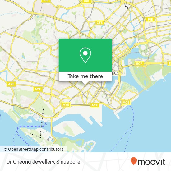 Or Cheong Jewellery map