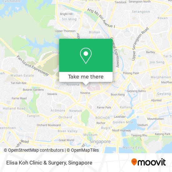 Elisa Koh Clinic & Surgery map
