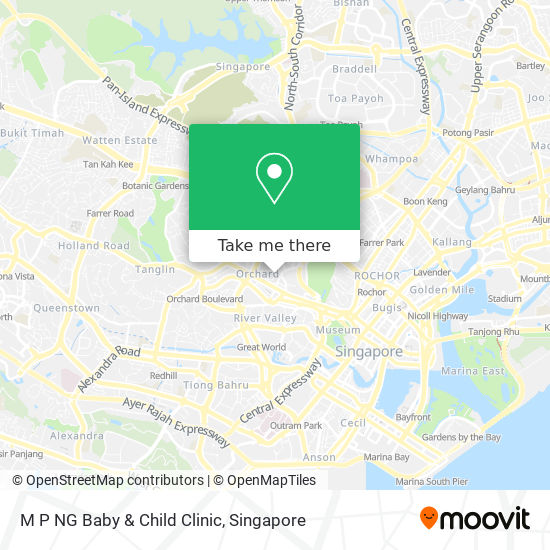 M P NG Baby & Child Clinic地图