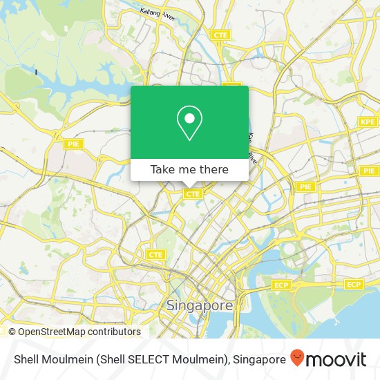 Shell Moulmein (Shell SELECT Moulmein) map
