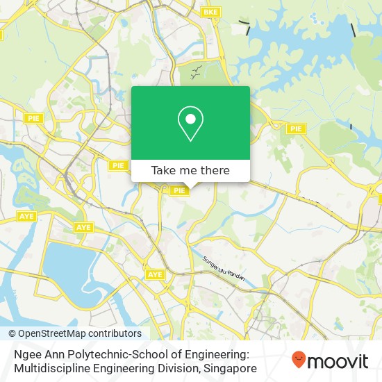 Ngee Ann Polytechnic-School of Engineering: Multidiscipline Engineering Division map