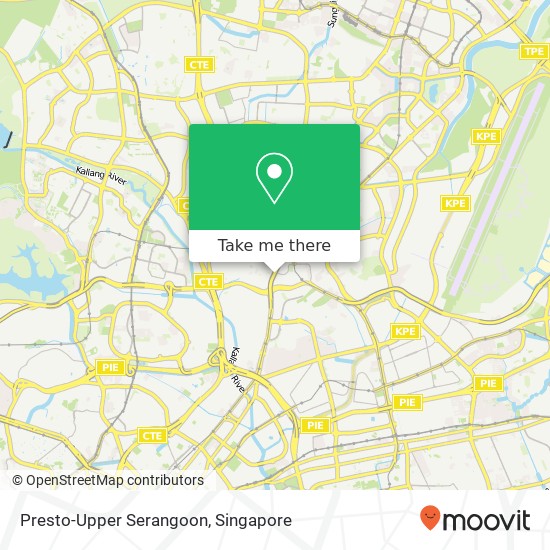 Presto-Upper Serangoon map