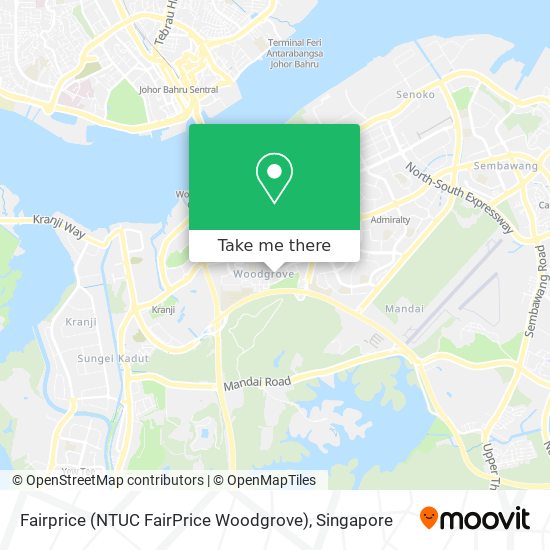 Fairprice (NTUC FairPrice Woodgrove)地图